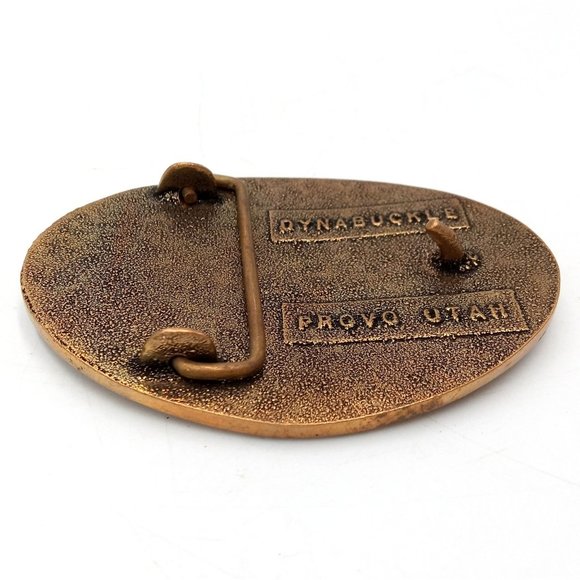 Magcobar Belt Buckle Drilling Fluids Vintage Roughneck Oilfield Oil Field Dyna U - Picture 5 of 5